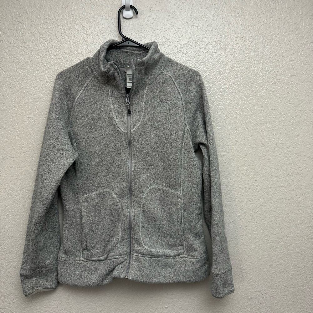 The North Face Women’s Gray Zip Up Jacket Size Medium